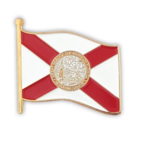 Florida State Flag Pin 