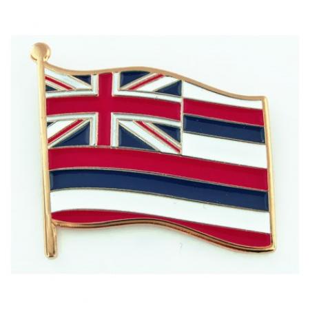 Hawaii State Flag Pin 