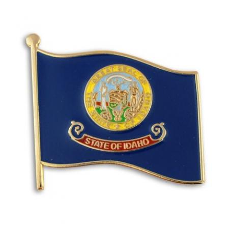 Idaho State Flag Pin 