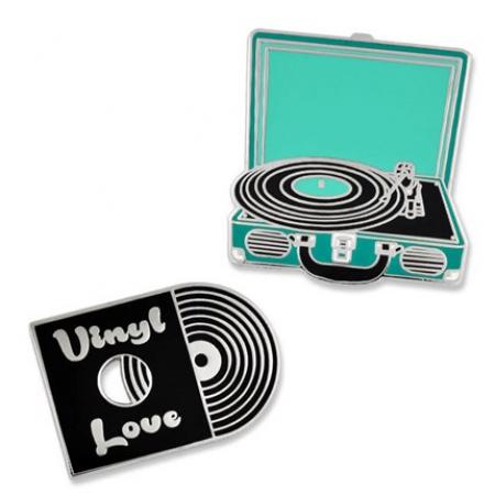 Vinyl Love 2-Pin Set
