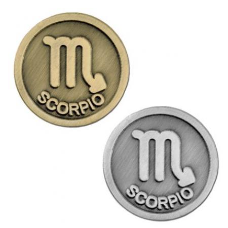 Scorpio Zodiac Pin