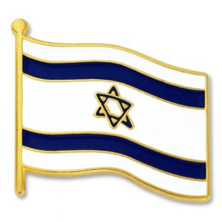 Israel Flag Pin 