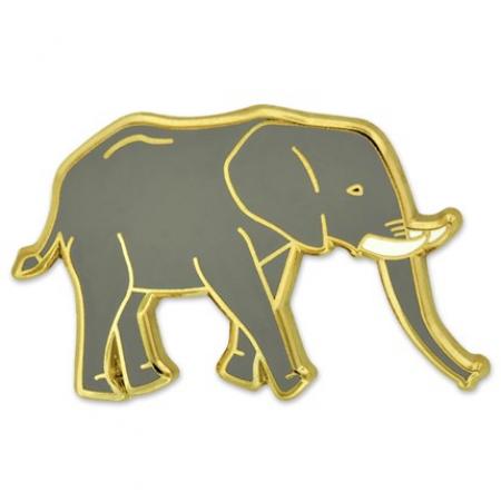 Elephant Animal Pin