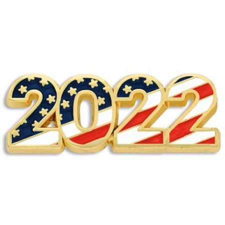 2022 Patriotic Year Pin 