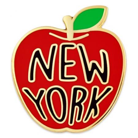 New York Apple Pin
