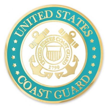Coast Guard Coin - Engravable 