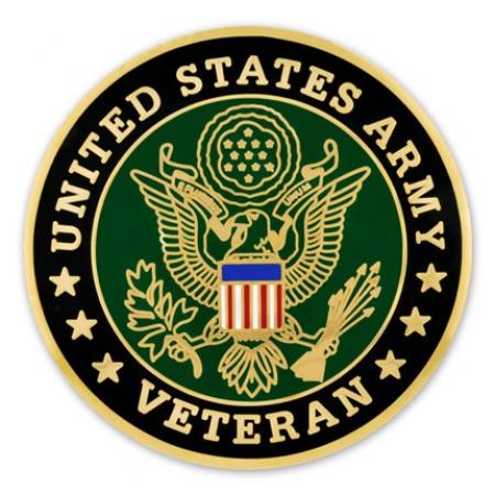 Army Veteran Coin - Engravable 