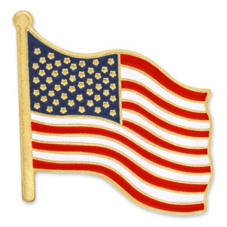 American Flag Pin 