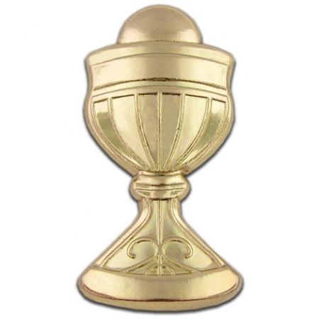 Chalice with Host Pin 