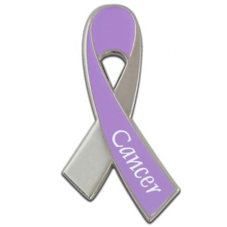 Cancer Awareness Ribbon Pin