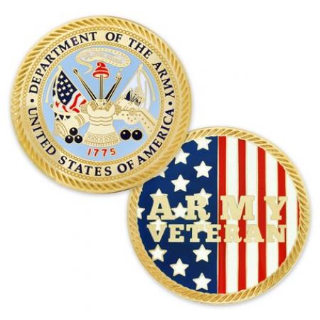 U.S. Army Veteran Coin 
