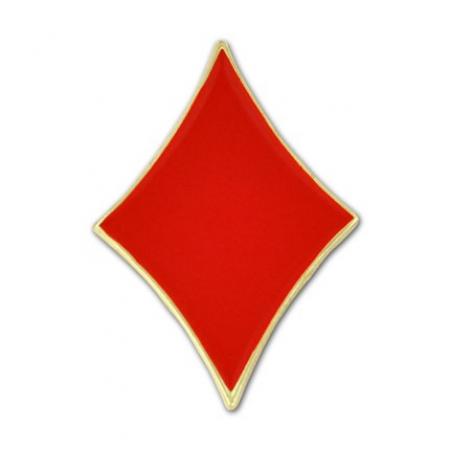 Red Diamond Lapel Pin