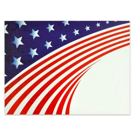 Patriotic Presentation Card