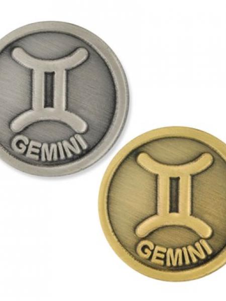 Gemini Zodiac Pin