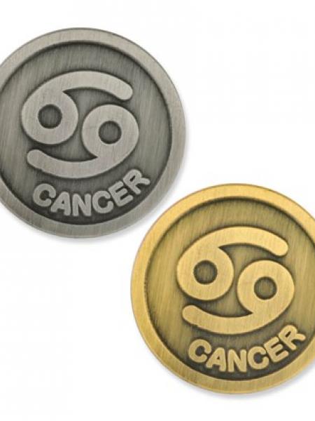 Cancer Zodiac Pin