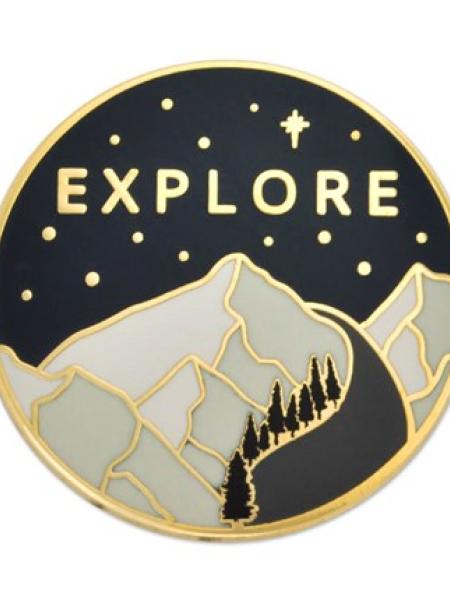 Explore The Outdoors Pin