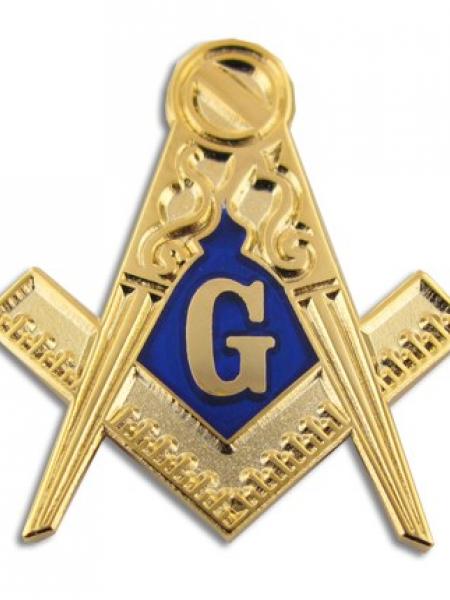 Masonic Symbol Pin