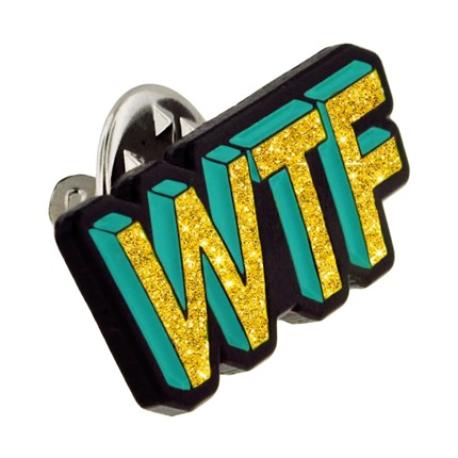     WTF Lapel Pin