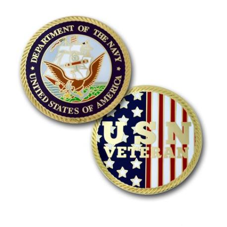     U.S. Navy Veteran Coin