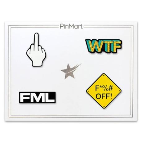     F*%# Off 4-Pin Set