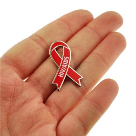     Awareness Ribbon Pin - HIV/AIDS