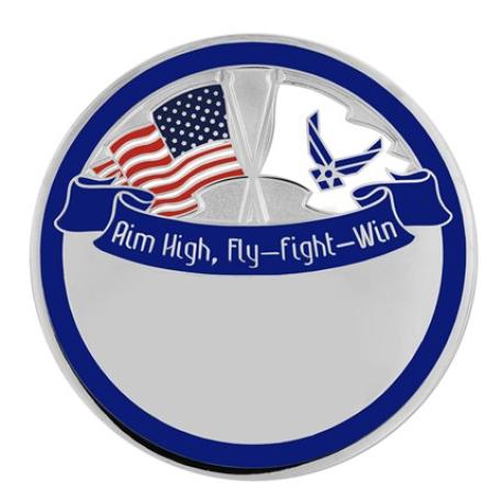     Air Force Coin - Engravable