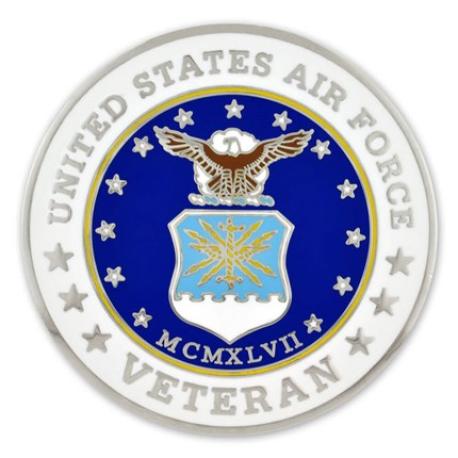     Air Force Veteran Coin - Engravable