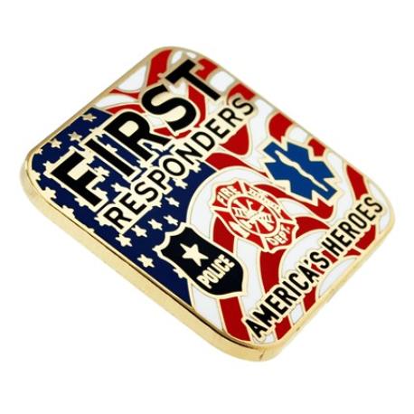     First Responders Heroes Lapel Pin