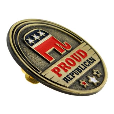     Proud Republican Pin