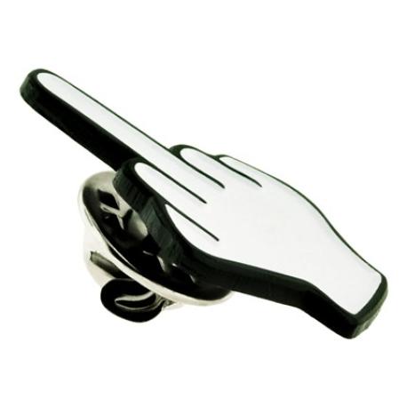     Middle Finger Lapel Pin