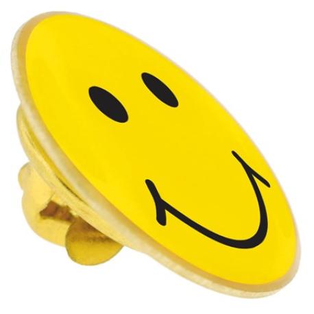     Smiley Face Lapel Pin