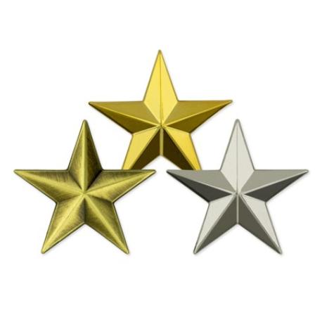     3D Star Pin