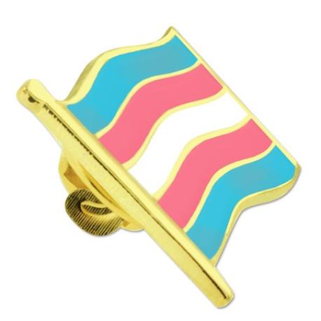     Transgender Pride Flag Pin
