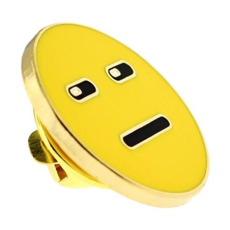     Expressionless Emoji Pin