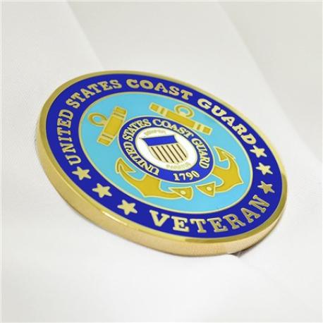     Coast Guard Veteran Coin - Engravable