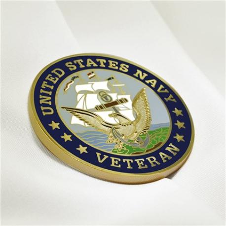     Navy Veteran Coin - Engravable