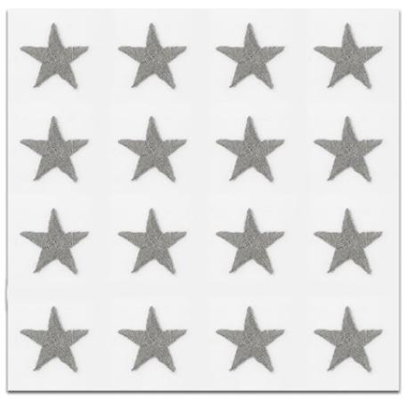     Applique - Silver Star